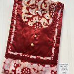 PPNZ024-Peacock Height Batik Puff Sleeve