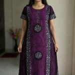 PBZ101-Peacock Batik Zip Nighty