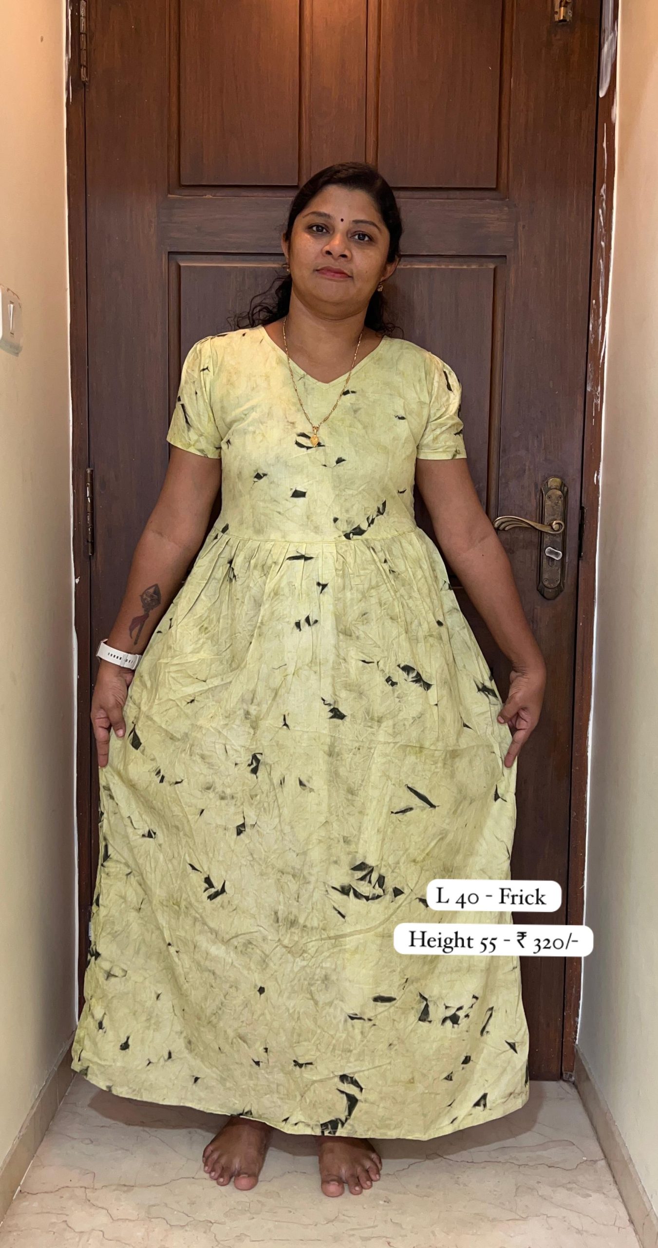 WhatsApp Image 2026-02-04 at 11.42.16 AM (2) PPCF035-Peacock frock - Image 1