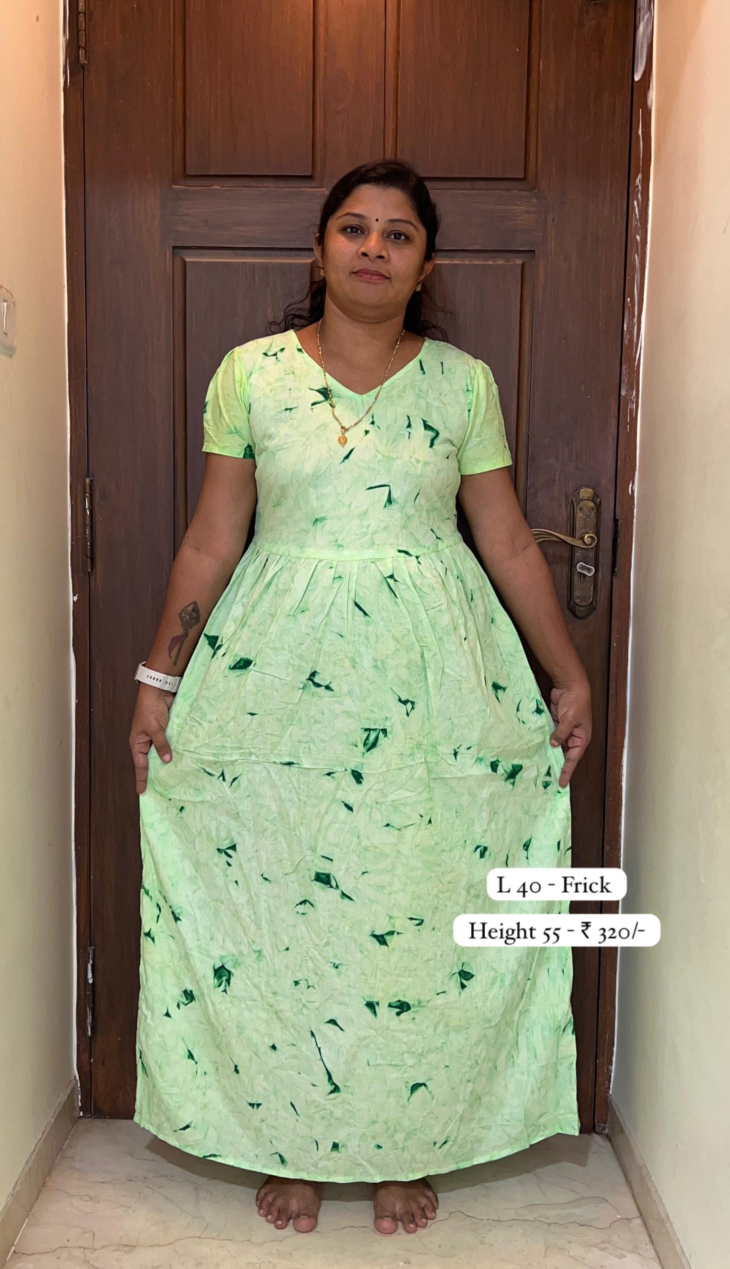 WhatsApp Image 2026-02-04 at 11.42.18 AM (1) PPCF031-Peacock frock - Image 1