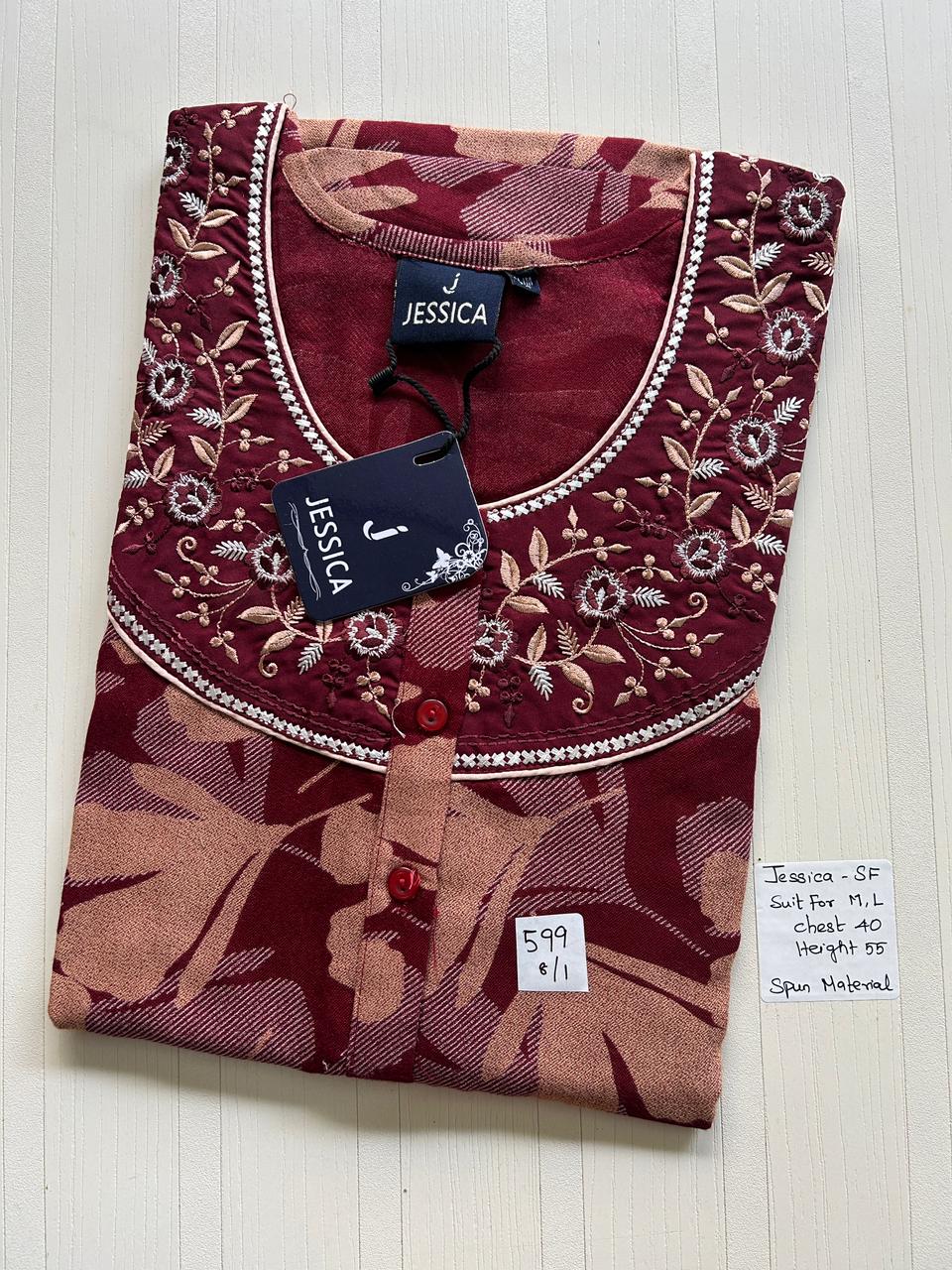 WhatsApp Image 2026-02-08 at 11.24.06 PM (2) 001AJSFN-042-Jessica Slimfit Nighty - Image 1