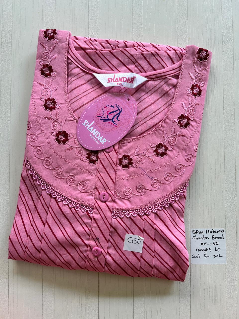 WhatsApp Image 2026-02-09 at 1.23.57 PM (1) 00ASSXXL-062-SHANDAR XXL NIGHTY - Image 1