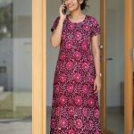 ZPPC092-Peacock Batik A-line Collection