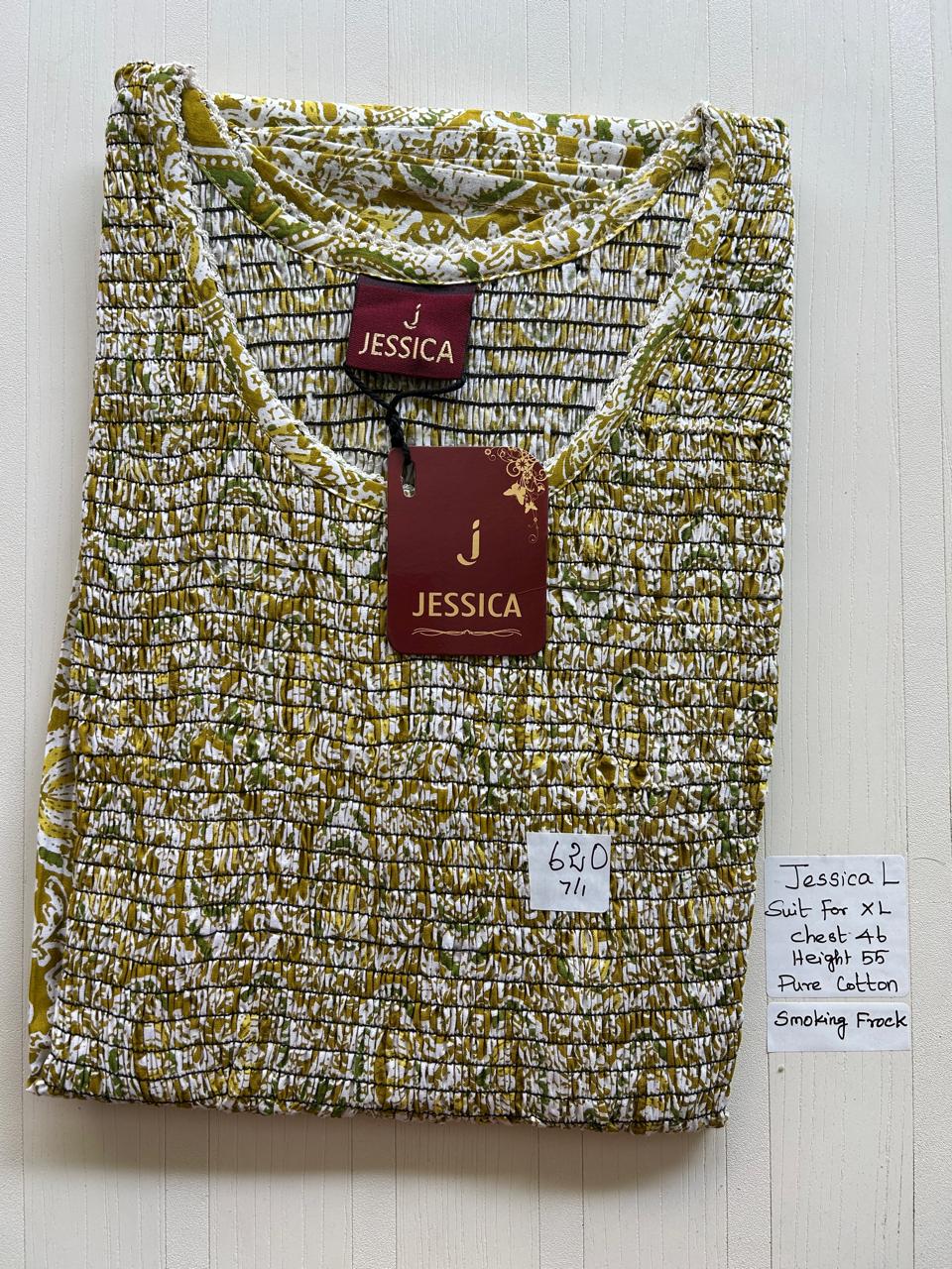 WhatsApp Image 2026-02-17 at 9.37.01 AM (1) 0371JL-Jessica Smoking Frock - Image 1