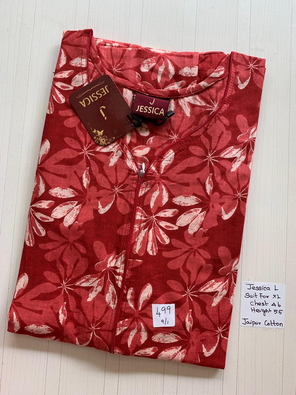 WhatsApp Image 2026-02-17 at 9.41.08 AM (10) 0298JL-Jessica Zip Nighty-Under 599 - Image 1