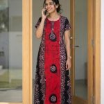 PBZ106-Peacock Batik Zip Nighty