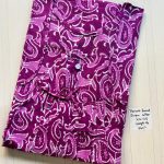 PPNZ009-Peacock Pleats Jaipur Cotton No-Zip