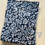 PPNZ011-Peacock Pleats Jaipur Cotton No-Zip