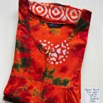 PPZ033-Peacock Pleats  Pure Cotton Zip