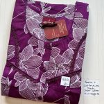 0436JL-Jessica Pleats Jaipur Cotton Nighty