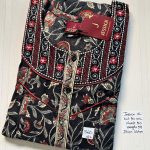 001AJXLN-165-Jessica Embroidery Pleats Nighty