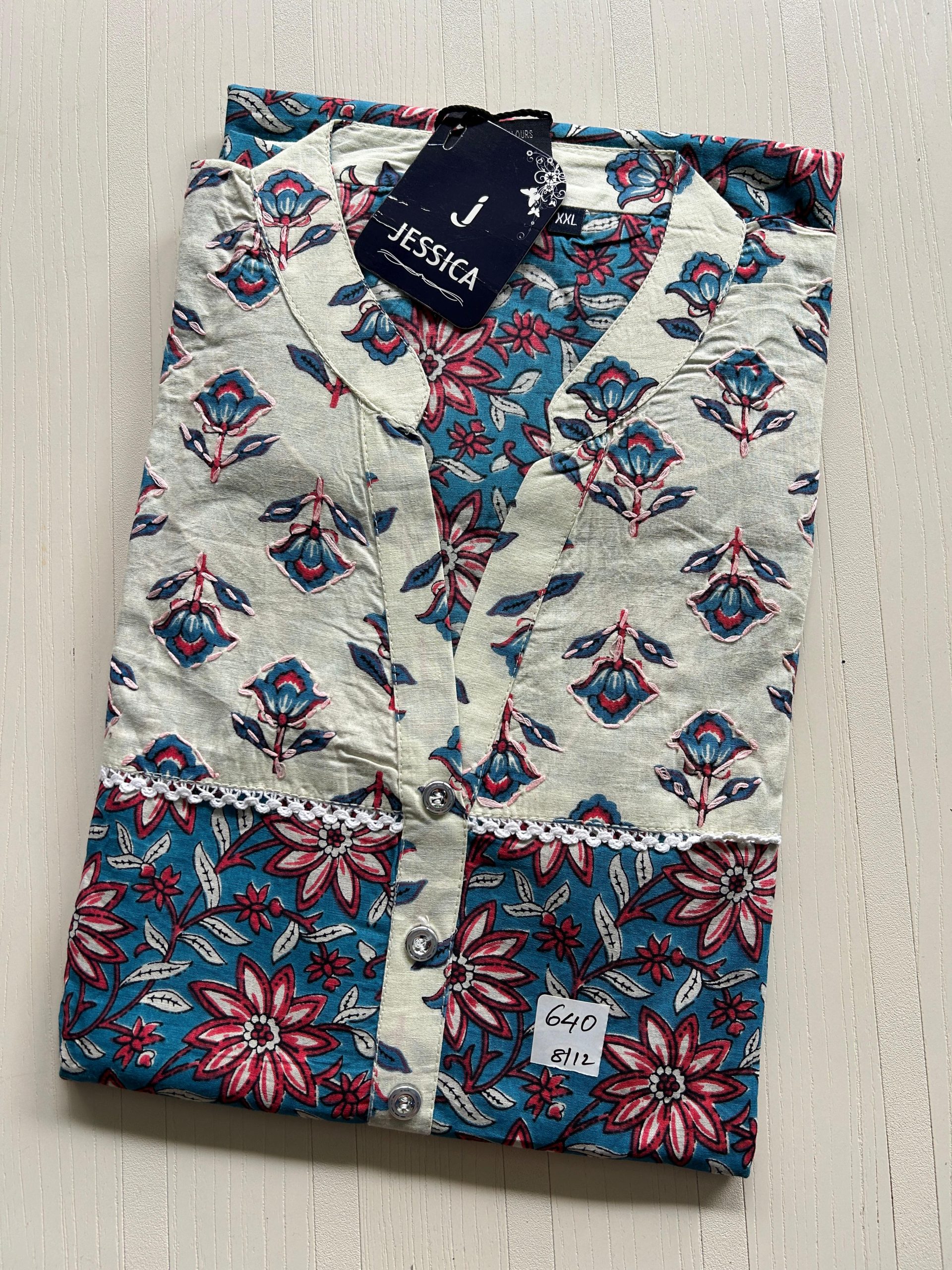 efa9eb4b-2bf0-44d6-b813-f5d62dcba516 00AJXXL-141-Jessica 2XL Nighty - Image 1