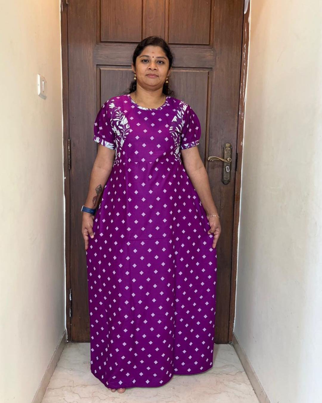 6 00A 1227-Pranjul Nighty - Image 1