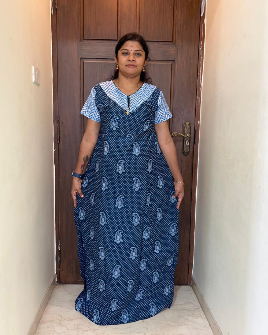 7 00A 1229-Pranjul Nighty - Image 1