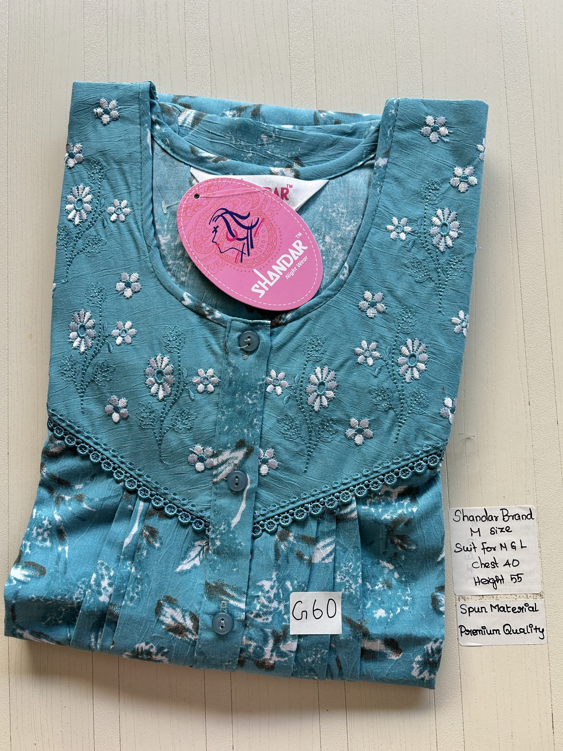 IMG_2362 00BB-SSS-017-Shandar Spun Nighty - Image 1