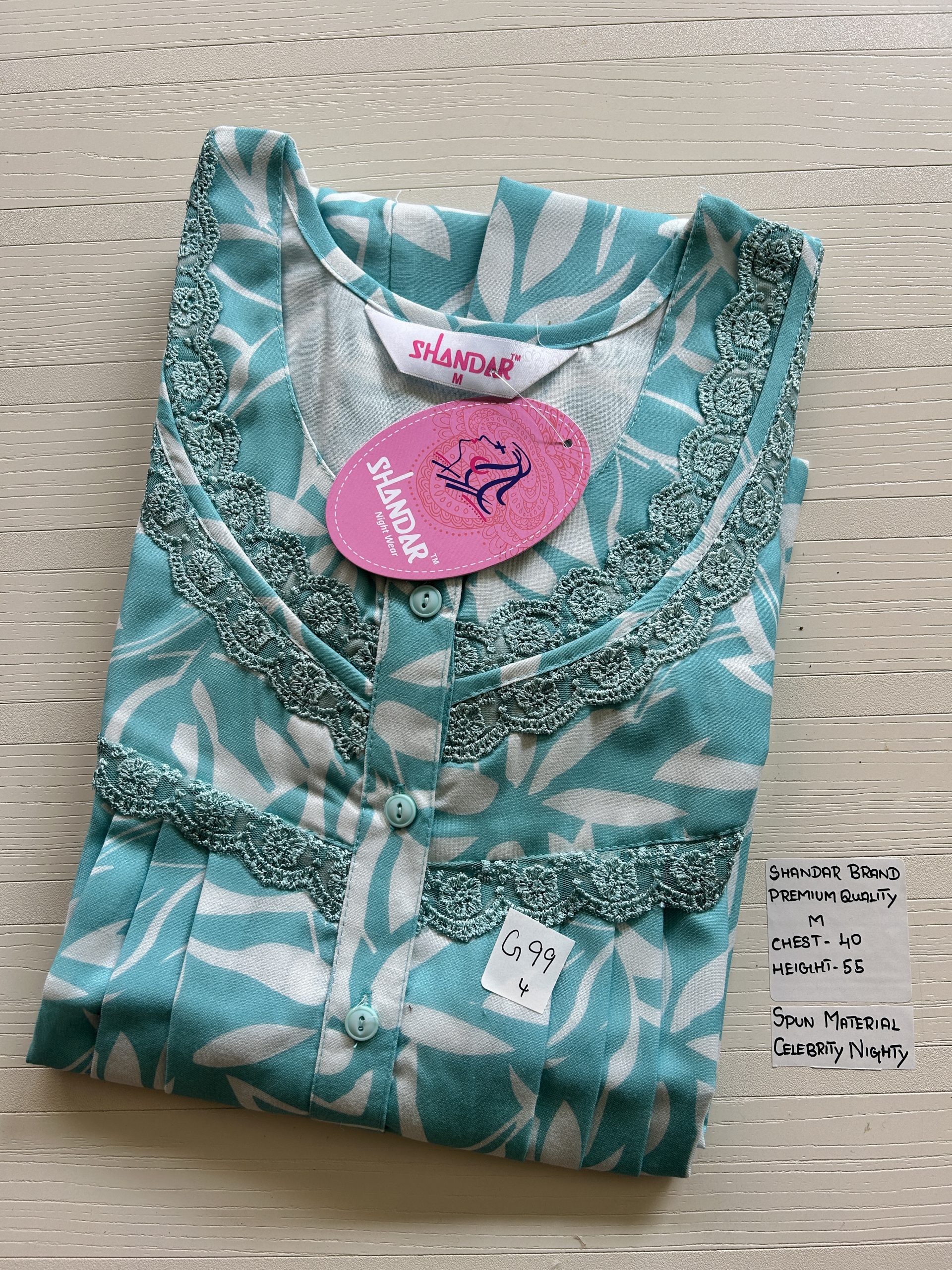 IMG_4490 00BB-SSS-011-Shandar Spun Nighty - Image 1