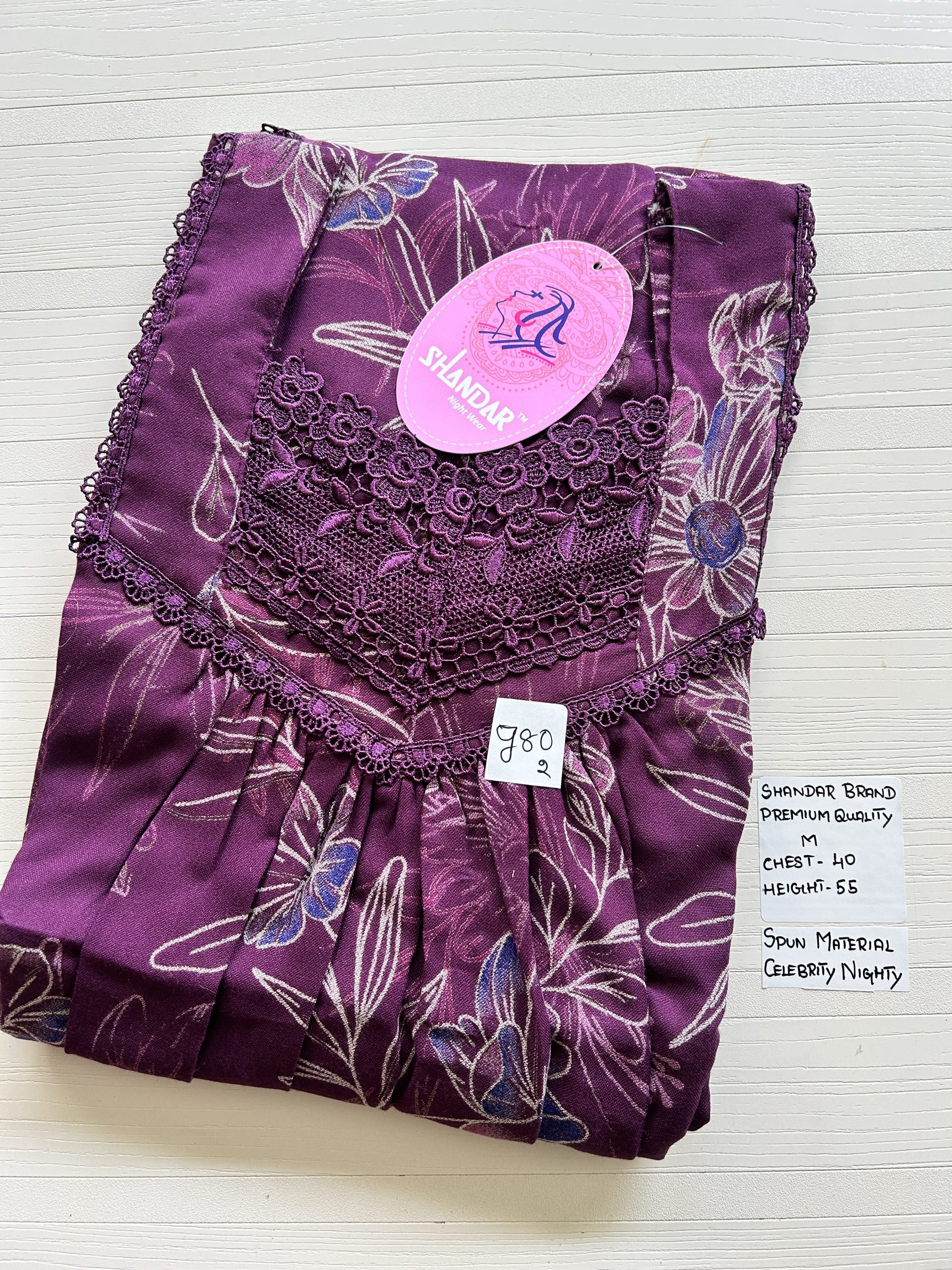 IMG_4501 00BB-SSS-008-Shandar Spun Nighty - Image 1