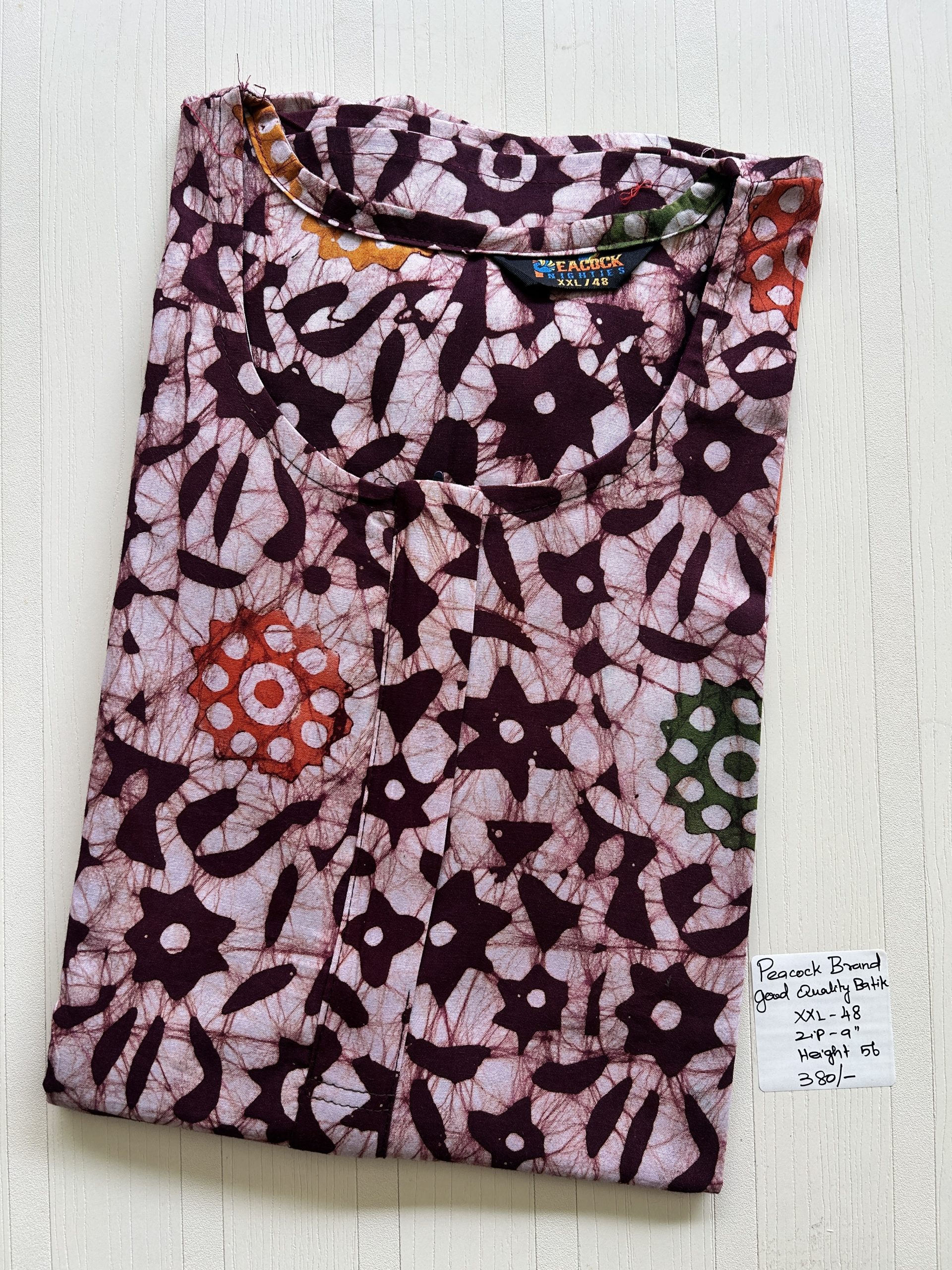 IMG_9891 00AA-PHPZ-010-Height Peacock Zip Batik - Image 1