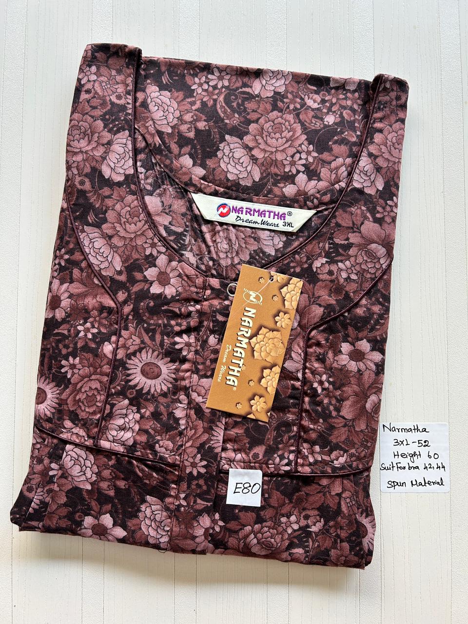 WhatsApp Image 2026-02-24 at 2.46.05 PM NNS-001-Spun Narmadha Zip Nighty - Image 1