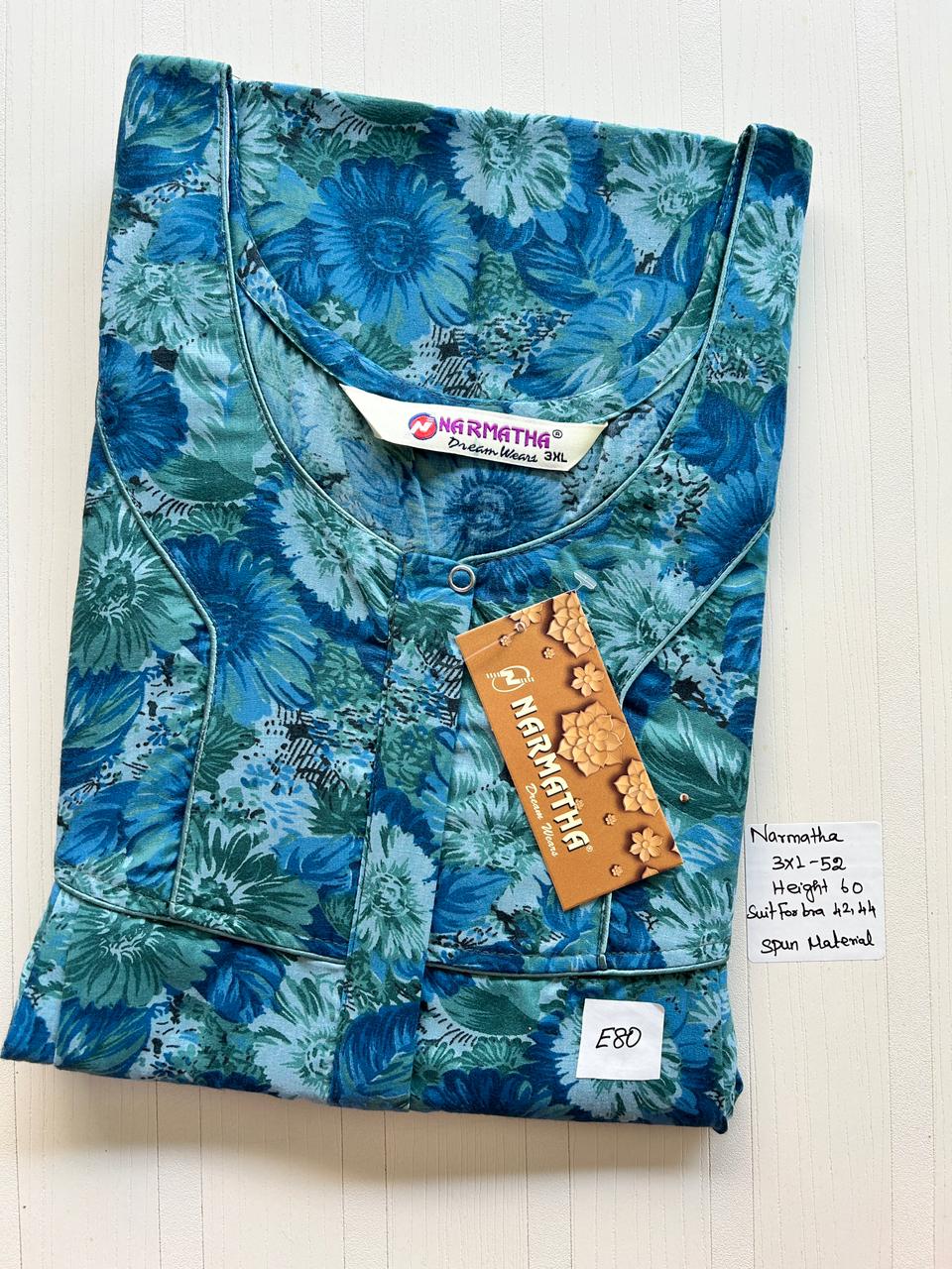 WhatsApp Image 2026-02-24 at 2.46.08 PM NNS-003-Spun Narmadha Zip Nighty - Image 1