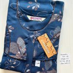 NNS-049-Spun Narmadha Zip Nighty