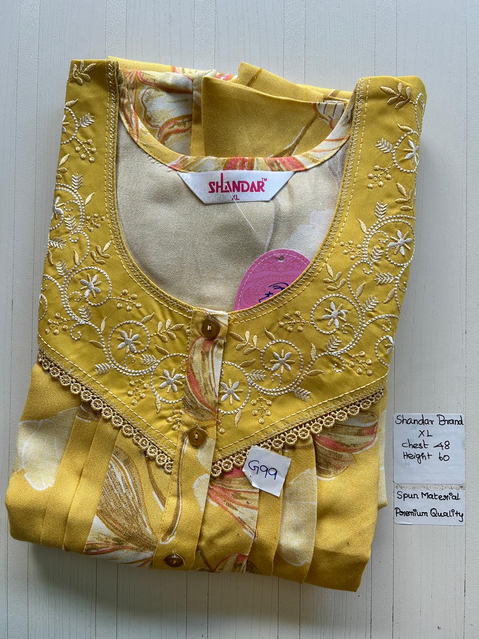 WhatsApp Image 2026-03-06 at 3.33.29 PM 00ASSXL-114-SHANDAR XL NIGHTY - Image 1