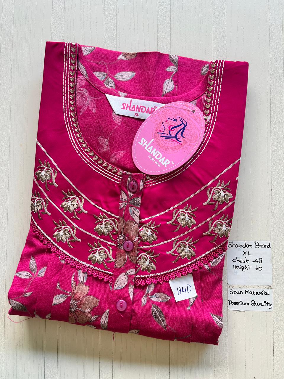 WhatsApp Image 2026-03-06 at 3.33.40 PM 00ASSXL-122-SHANDAR XL NIGHTY - Image 1