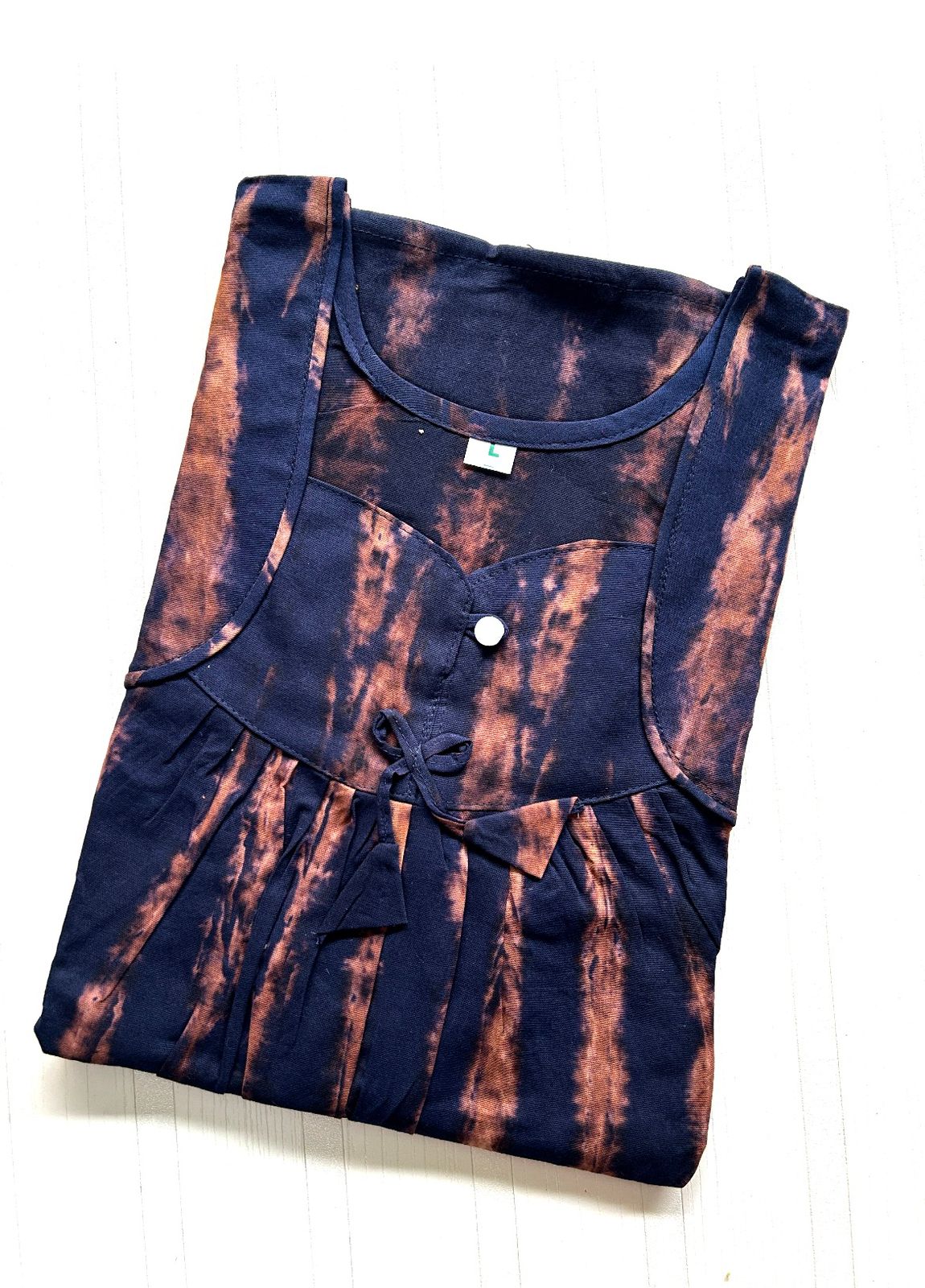 WhatsApp Image 2026-03-11 at 6.54.01 PM (2) 00AA-PEPNZ-021-Peacock Pleats No Ziip Pure Cotton - Image 1