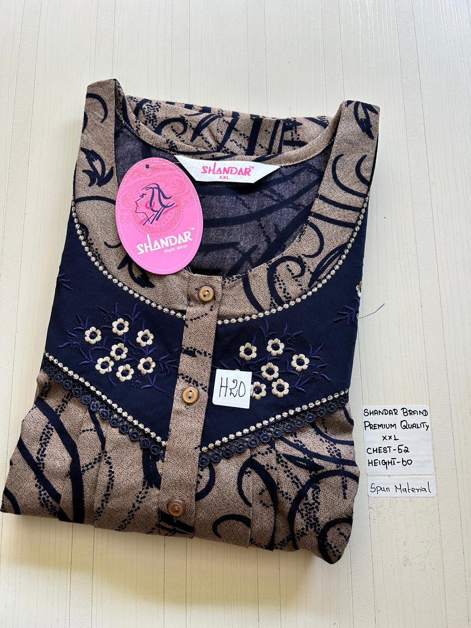 WhatsApp Image 2026-03-19 at 12.22.01 PM (2) 00ASSXXL-202-SHANDAR XXL NIGHTY - Image 1