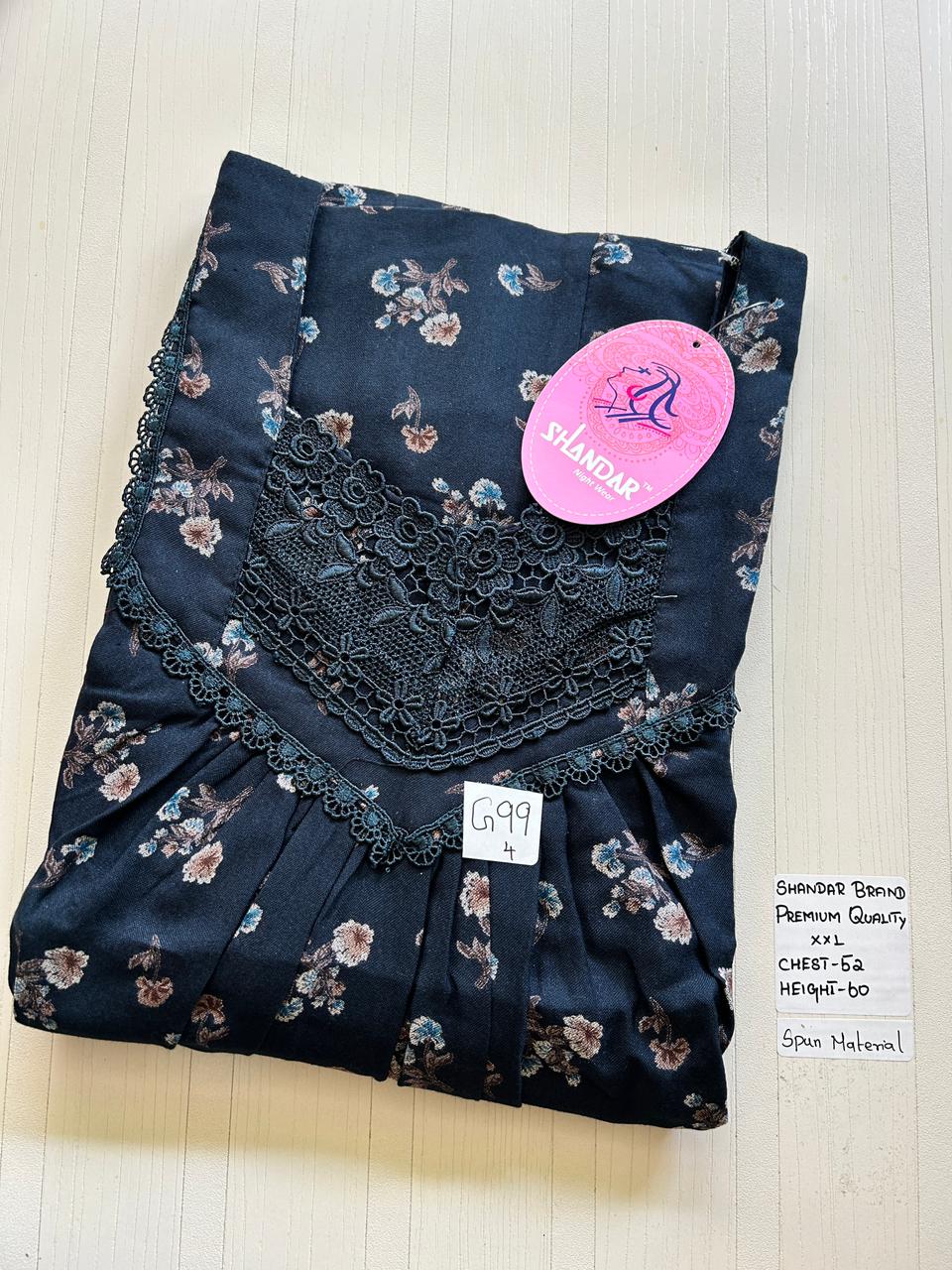 WhatsApp Image 2026-03-19 at 12.22.09 PM 00ASSXXL-219-SHANDAR XXL NIGHTY - Image 1