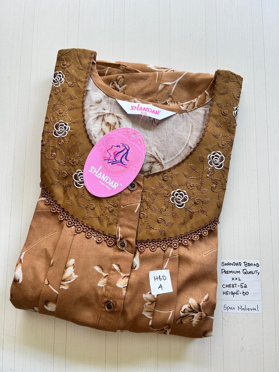 WhatsApp Image 2026-03-19 at 12.22.11 PM 00ASSXXL-224-SHANDAR XXL NIGHTY - Image 1