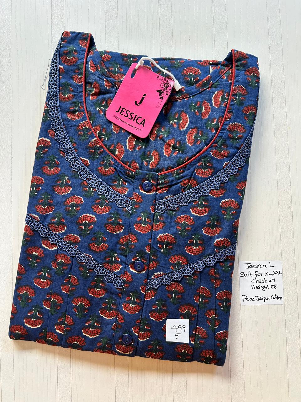 WhatsApp Image 2026-03-25 at 4.20.11 PM 00JJE-PB-015-Jessica Pleats Budget Nighty - Image 1