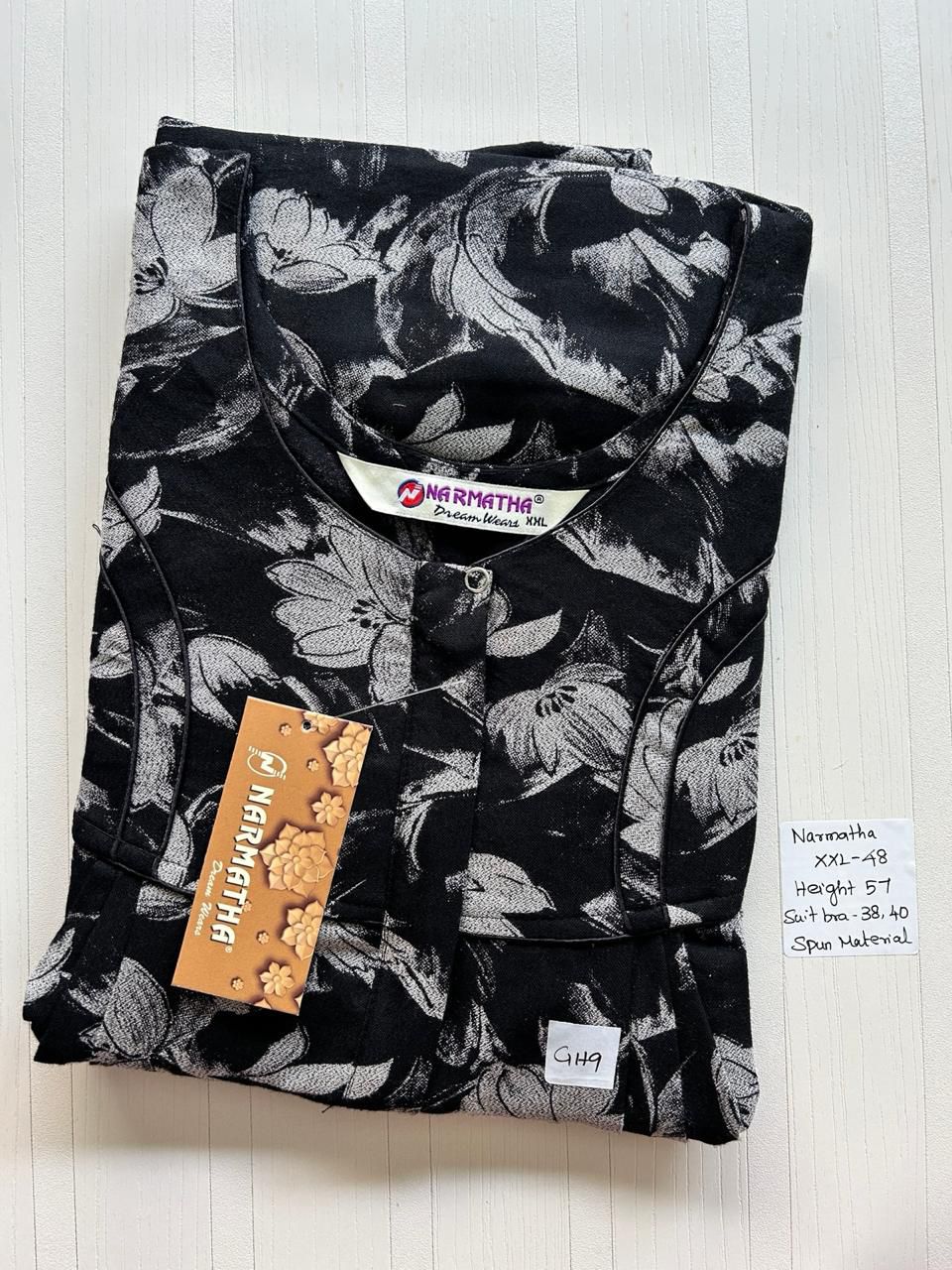 WhatsApp Image 2026-03-27 at 7.19.33 PM (1) 00N-NSZ-010-NARMADHA ZIP SPUN NIGHTY - Image 1