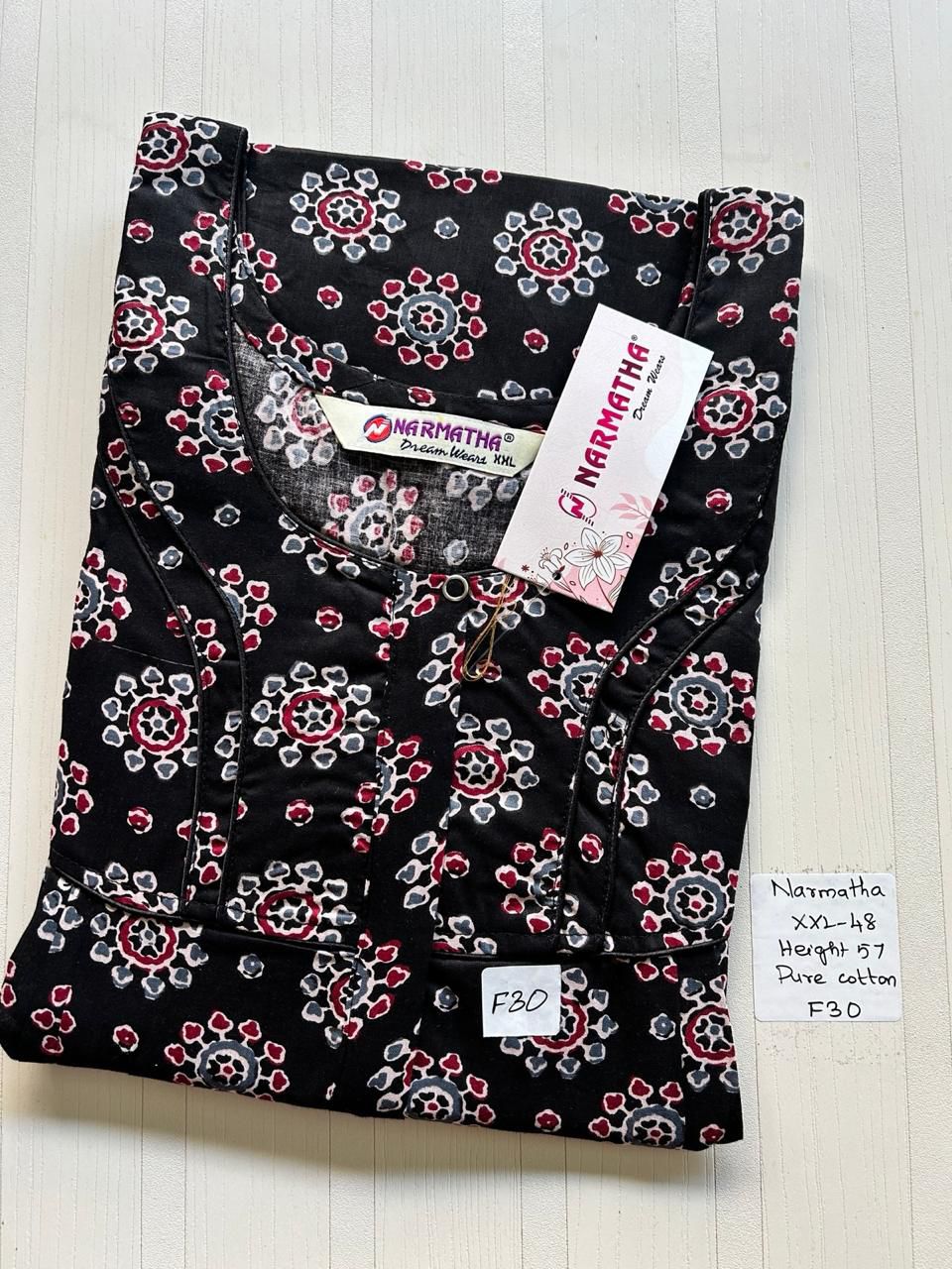 WhatsApp Image 2026-03-27 at 7.19.36 PM (2) 00N-NCZ-004-NARMADHA ZIP PURE COTTON NIGHTY - Image 1