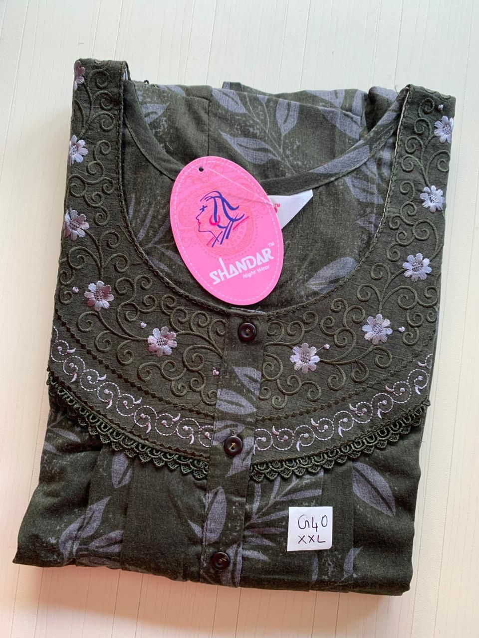 WhatsApp Image 2026-03-28 at 10.47.37 AM (2) 00CC-SSSH-062 - Height Shandar Spun Nighty - Image 1