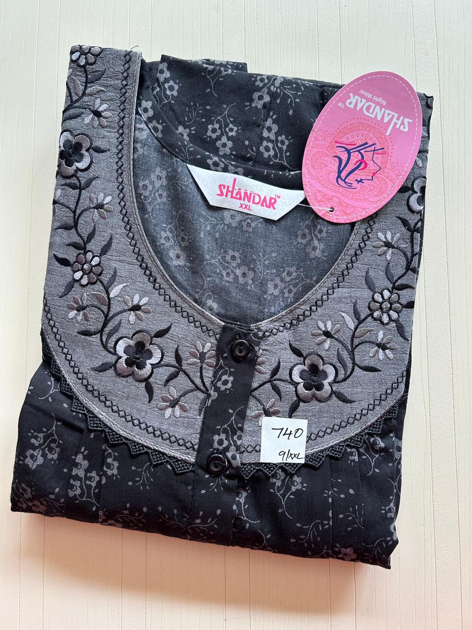 WhatsApp Image 2026-03-28 at 10.47.38 AM 00CC-SSSH-060 - Height Shandar Spun Nighty - Image 1