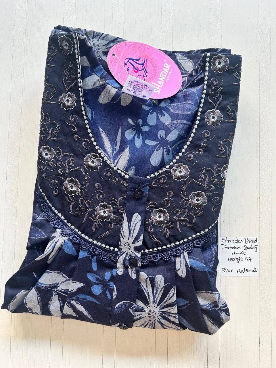 WhatsApp Image 2026-03-28 at 2.37.28 PM (1) 00CC-SSS-163-Shandar Spun Nighty - Image 1