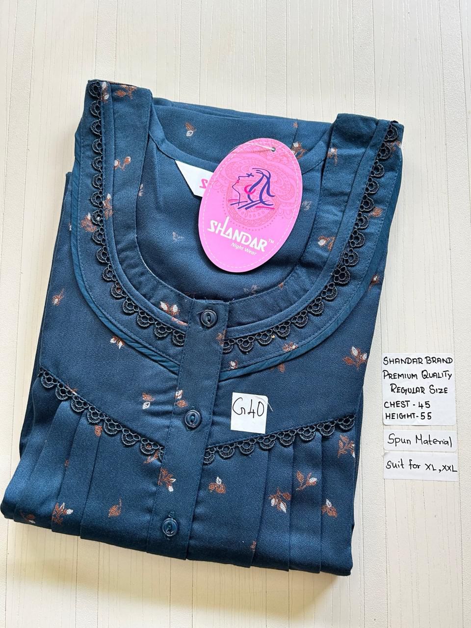 WhatsApp Image 2026-03-28 at 4.08.26 PM (2) 00CC-SSS-091-Shandar Spun Nighty - Image 1