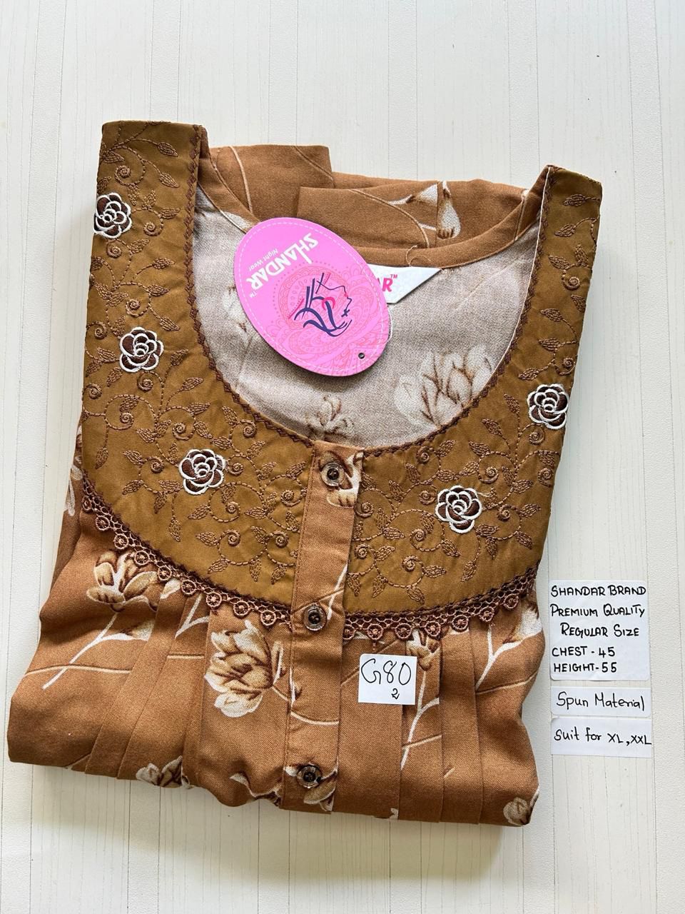 WhatsApp Image 2026-03-28 at 4.08.26 PM 00CC-SSS-093-Shandar Spun Nighty - Image 1