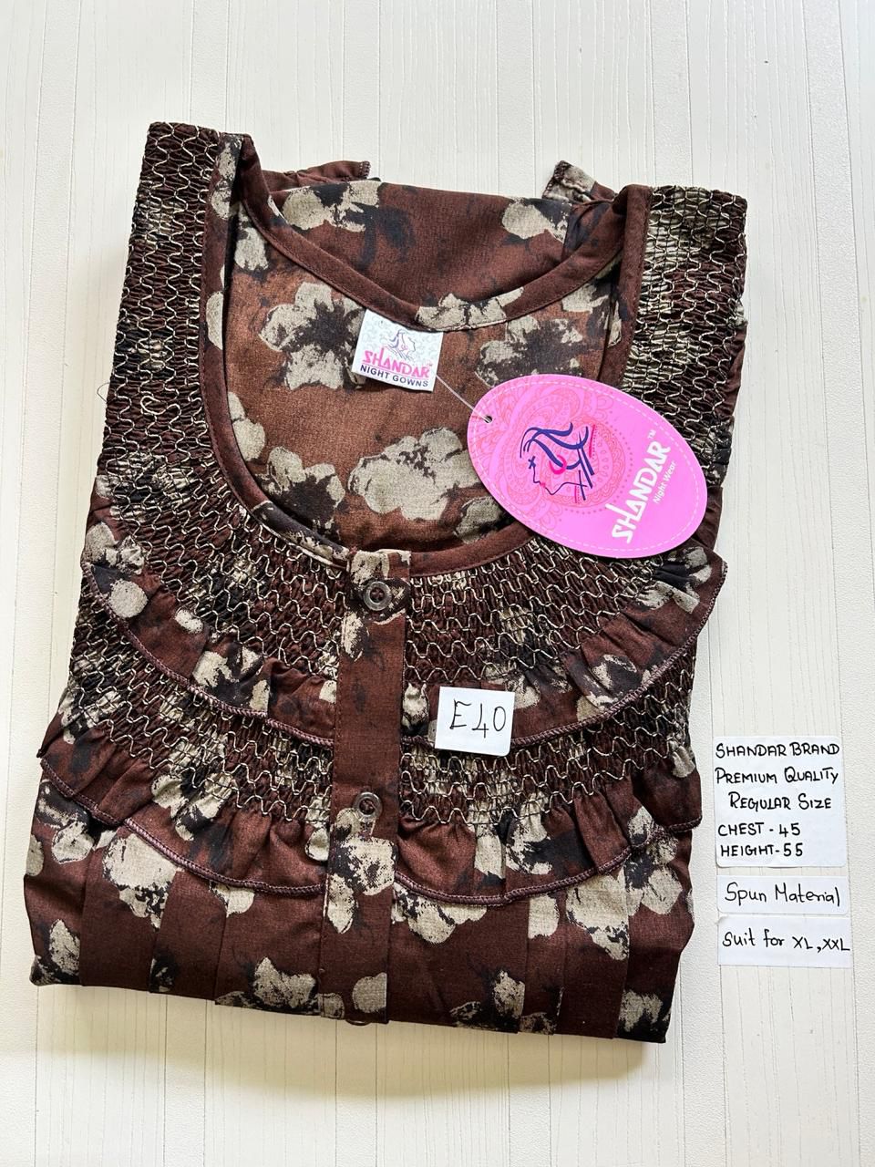 WhatsApp Image 2026-03-28 at 4.08.29 PM 00CC-SSS-096-Shandar Spun Nighty - Image 1