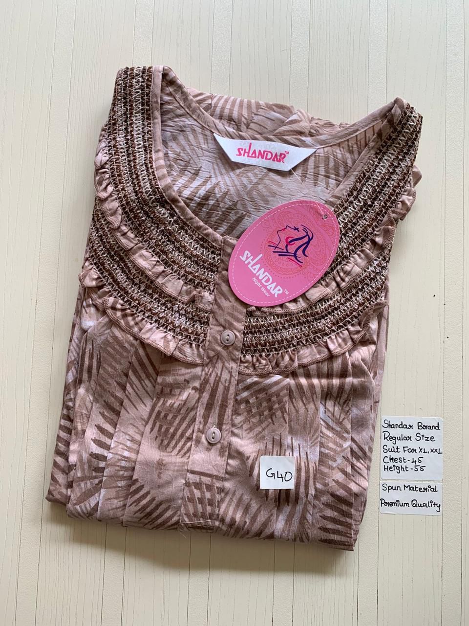 WhatsApp Image 2026-03-28 at 4.09.41 PM (1) 00CC-SSS-072-Shandar Spun Nighty - Image 1