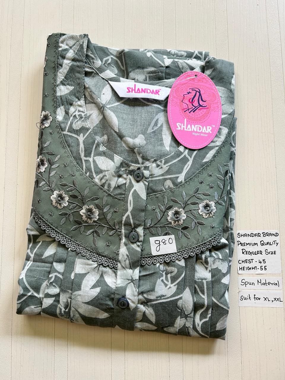 WhatsApp Image 2026-03-28 at 4.10.14 PM 00CC-SSS-119-Shandar Spun Nighty - Image 1