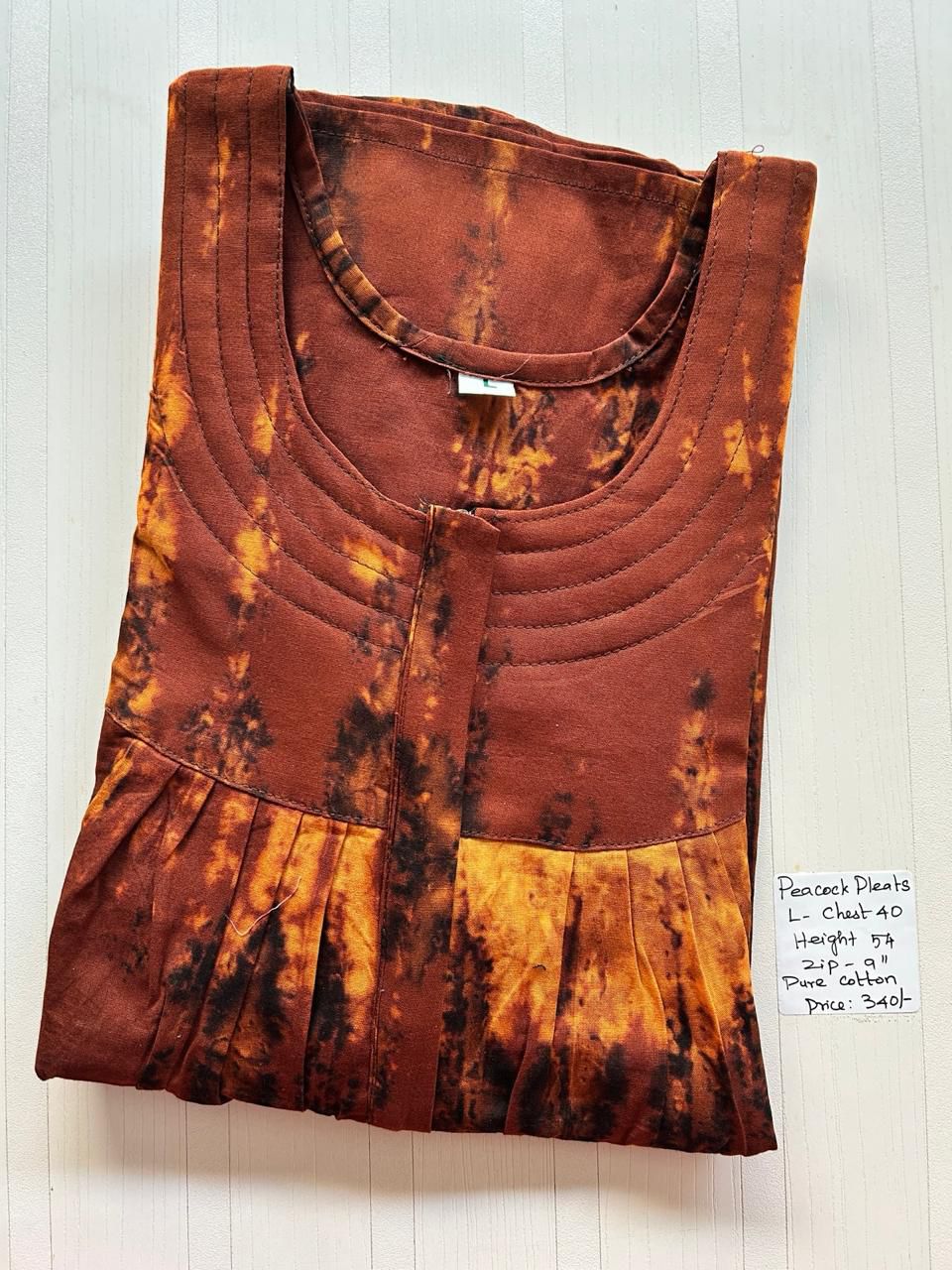 WhatsApp Image 2026-03-30 at 7.09.54 PM (1) 00AA-PDPZH-001-Height Peacock Pleats Zip Thick Pure Cotton - Image 1