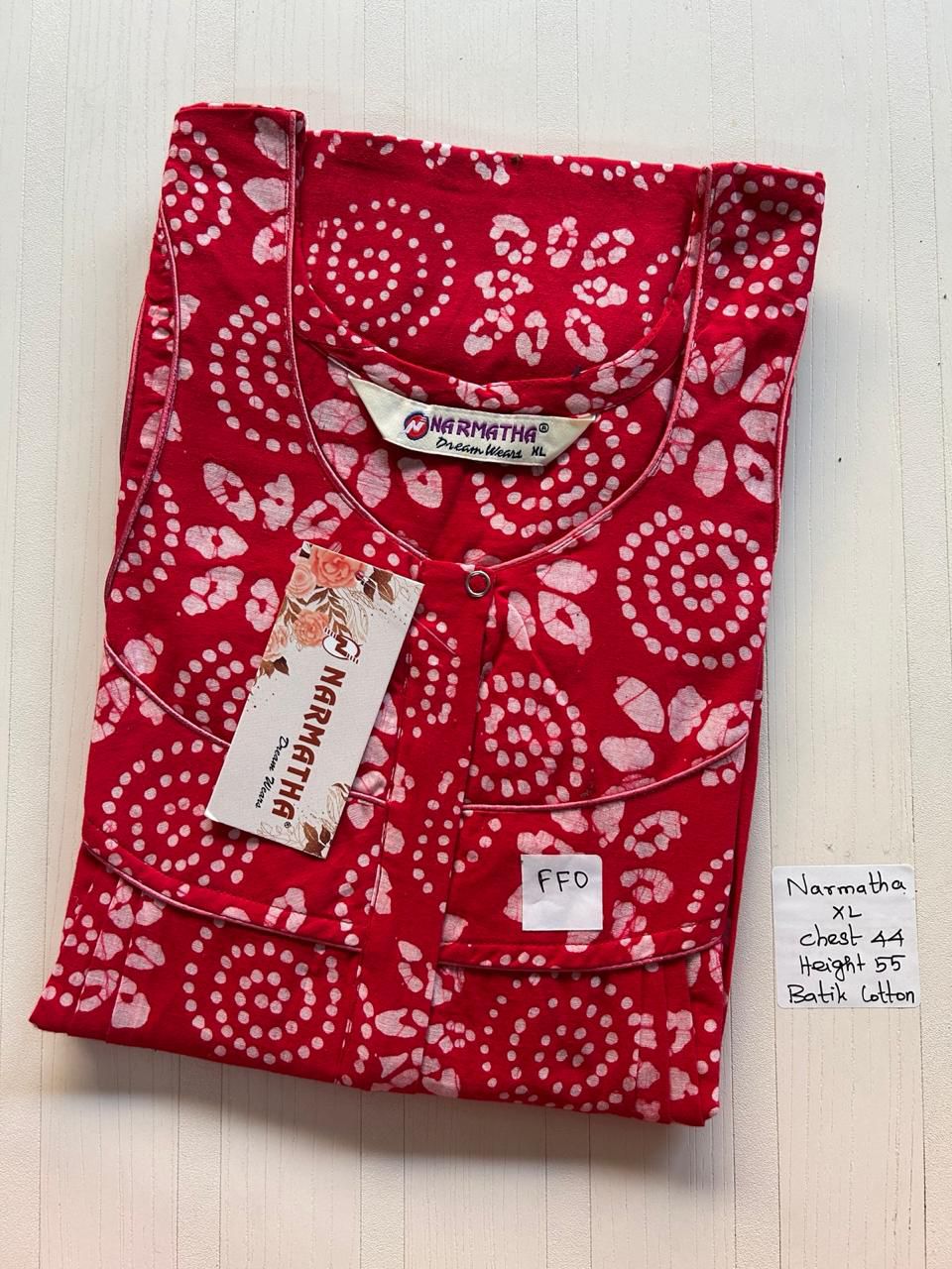 WhatsApp Image 2026-03-27 at 5.59.43 PM (2) 00N-NBZ-007-NARMADHA ZIP BATIK NIGHTY - Image 1