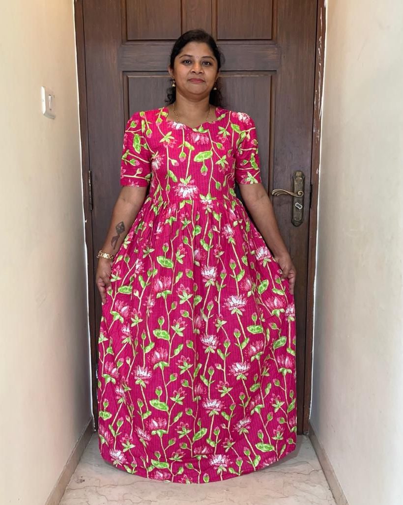 WhatsApp Image 2026-03-31 at 10.18.16 AM 00AA-PQMF-002-Peacock Maxi Frock - Image 1