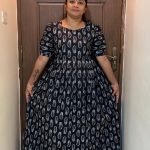 00AA-PQMF-031-Peacock Maxi Frock