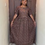 00AA-PQMF-014-Peacock Maxi Frock