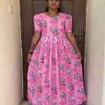 00AA-PQMF-021-Peacock Maxi Frock