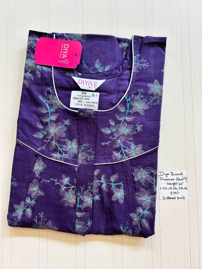 DN005 Diya height pleats zip