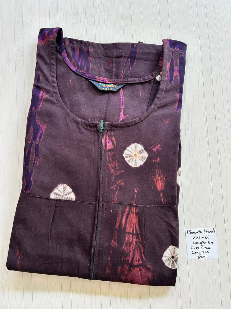 AA0231 Peacock Pleats Zip